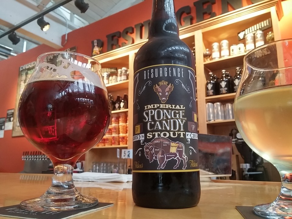 Sponge Candy Resurgence Beer Brewery Buffalo
